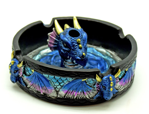 Dragon Ashtray with Snuffer